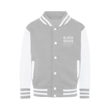 BGU White Varsity Jacket