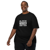 Black Techs Matter Mens - Black