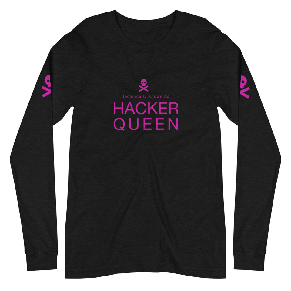 Hacker Queen - Long Sleeve Tee